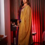 Chandini Tamilarasan Instagram - Wearing this beautiful outfit from @linara_bynazianasrullah ❤️ for the promotions of Bujji Illa Raa 📸 - @frame_with_surya Mua - @__majma_1 Hairstylist- @mani_charlie DeccanSerai Grande