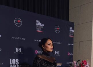 Chandrika Ravi Instagram - Thank you so much @charlesandron and @maisonpriveepr_la for dressing me and having me at your @lafw show!
