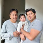 Darshana Banik Instagram - Vihaan with his father & father of his father 😇 #fathersday #happyfathersday Mountain View, California