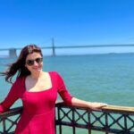 Darshana Banik Instagram - Hola Amigos 👋 Missing those bright sunny San Francisco days, specially the food. Best farm to table restaurant food I ever had. Wearing @anthropologie Sunnies @rayban San Francisco, California