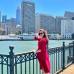Darshana Banik Instagram - It was a happy sunny Sunday ☀️ San Francisco ❤️ #sanfrancisco #california #usa #TravelWithDarshana #ferrybuilding #pier #sunnyday #sanfranciscolife #sanfranciscobay #sanfranciscolife #city #cityscape #instagood #instapic #travel #travelphotography #travelgram #familytime San Francisco, California