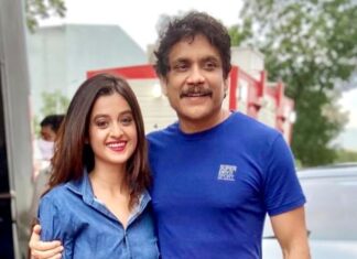 Darshana Banik Instagram - From a fan girl to a co-actor 😇 Still cannot believe this just happened. Working with him is an experience of a lifetime. 😇 Ramoji Film City