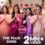 Darshana Banik Instagram - শুভ মহালয়া... So happy to announce #SunsilkGirlGiri The Pujo Song crossed 2MN+ views! Song out now on #SVF: Link in Bio | Upload a photo of your girl gang with #SunsilkGirlGiri @sunsilkindia and be a part of our pujo campaign. @svfbrands @iammony @dhrubo_banerjee_hi @antaramitraofficial @dev_arijit9 @darshanabanik @shreemabhattacherjee @rajnandini_ @bibriti #DurgaPujo #PujoWithSVF #SVFPujoRelease Kolkata - The City of Joy