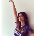 Darshana Banik Instagram – Go #KKR go 💜