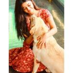 Darshana Banik Instagram – “The world would be a nicer place if everyone had the ability to love as unconditionally as a dog.” 
With my dear @sontupagla 

#throwback #lateupload 

#dogsofinstagram #doglovers #dog 
#sontu #dogsofinsta #dogmom Khulna City – খুলনা শহর