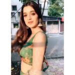 Darshana Banik Instagram - Palaat 😉 ..... Life will bounce back. . . . . #shootscenes #shoot #indianwear #indianactress Look - @sahababusona @kiara__sennnn @kunal_makeup_artist Saurav Dutta🎥 Kolkata