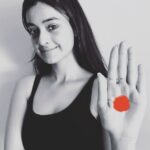 Darshana Banik Instagram - 🔴 Put a period to period shaming. 🔴 We bleed because we create life. #reddotchallenge #postforchange @post.for.change @unicef @unicefindia