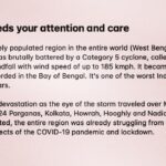 Darshana Banik Instagram - Please #HelpBengal 🙏 Please donate to charity of your choice. . . . . . . . . #Amphancyclone #cyclone #SuperCycloneAmphan #Amphan #help #NaturalDisaster #NationalDisaster #savebengal #helpbengal India