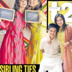 Darshana Banik Instagram - #HappyRakshaBandhan to all. Now Rakhi has become a virtual festival for us. My brother lives miles away in San Francisco bay area. Whenever he visits I make sure I tie the rakhi, kept for him. Thank you @t2telegraph for the story. @pinkcity2014 @nehagandhibinjrajka @lifewithshri
