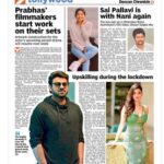 Darshana Banik Instagram – It was nice talking to @deccanchronicle_official about my next #Telugu movie and quarantine life. #Black .
.
.
.
.
.
#telugumovie #actorlife #upcoming #thriller #movie #tollywood