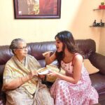 Darshana Banik Instagram – ‘Paatisapta’ made by my dida😍.