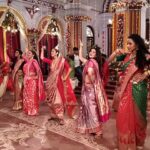 Darshana Banik Instagram - #bts #svf #svfmusic #nihar #dance #EkaiEksho #bridalmakeup #indianbride
