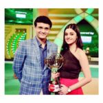 Darshana Banik Instagram - Happy Birthday Dada @souravganguly and Welcome to Instagram world. . . A old picture, taken after winning #Dadagiri show in @zeebanglaofficial which he hosts. #throwback #Jan2018 KOLKATA