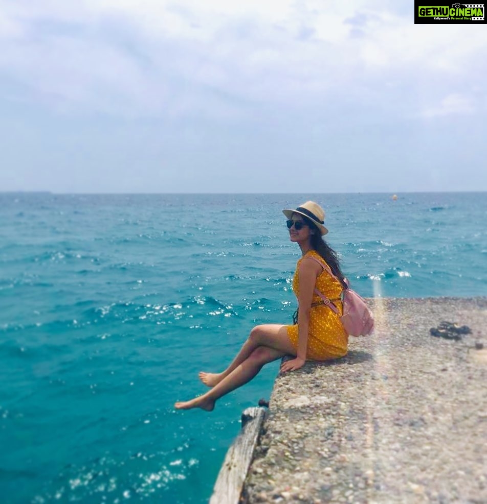 Darshana Banik Instagram - Smelling the sea and feeling the sky. #Cannes #FrenchRiviera #France #IndianTraveller Cannes, French Riviera, France