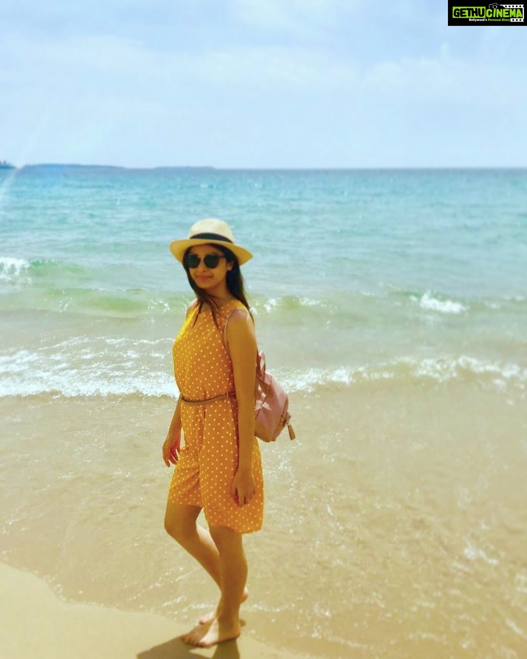 Darshana Banik Instagram - This pic is from first day at Cannes. Dumped my luggage in the hotel and straight to the beach. π Beach girl always. #Cannes #FrenchRiviera #France #IndianTraveller Styling: @shritama.c Cannes, French Riviera, France