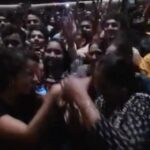 Darshana Rajendran Instagram – Highlight of my day was dancing with this lovely Aunty at 2 am at Shenoys Theatre, Kochi. A full house midnight show :) Couldn’t be more grateful :)