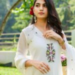 Deepa Thomas Instagram - R E S H A M Breathable soft organza hand embroidered to perfection with contrasting reshams and hand embellishments crafted with elegance from the house of VOID. We hope this collection brings you the same joy as it gave us to make it! Dm us for any product related queries. . . Ps: The product colour may slightly vary due to photographic lighting sources. Captured by : @picstory_josecharles Inframe: @deepthomas__ MUA: @prabin_makeupartist Location: @stayatriversideinn . #glam #classyoutfit #premium #premiumorganza #organza #festiveoutfit #festivelook #trendyoutfits #outfitoftheday #celebritystyle #celebritys #inspiring #latestsuits #sale #salwarsuits #salwarsuit #indian #clothingbrand #voidcochin #fashion #lifestyle #monisha #wedding #prettyoutfit #shoponline #onlinesale #indian #premiumquality