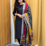 Deepa Thomas Instagram - Be as you wish to seem :) 🤍 ✨ Loved this black salwar set by @tada_wearhouse ✨