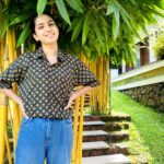 Deepa Thomas Instagram – Hiding away from Mr. Sunny ☀️ 

Loved spending time here  @lecandlesresorts 🌿 LeCandles Resorts