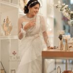Deepa Thomas Instagram – And suddenly you know…It’s time to start something new and trust the magic of beginnings ✨:) 

The amazing team :) – 
Wearing : @t.and.msignature 
Jewellery : @m.o.dsignature 
Photography : @fazil_photography__ 
Makeup & hair : @makeup_by_mariyaaa
Location : @addresshome.kochi Address Home