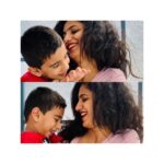 Deepa Thomas Instagram - When he fails to smile in front of the camera - The only way is tickling him ♥️ #Appu 😘 Pic credits - @alen__jude__devassy