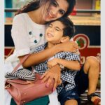 Deepa Thomas Instagram - Recently i got a message : Is Appu your son ? 🤭 Me :Well, Im wishing for one like this in my future🐣😍☝🏻 #chottacousin ♥️🥰 Appu😘