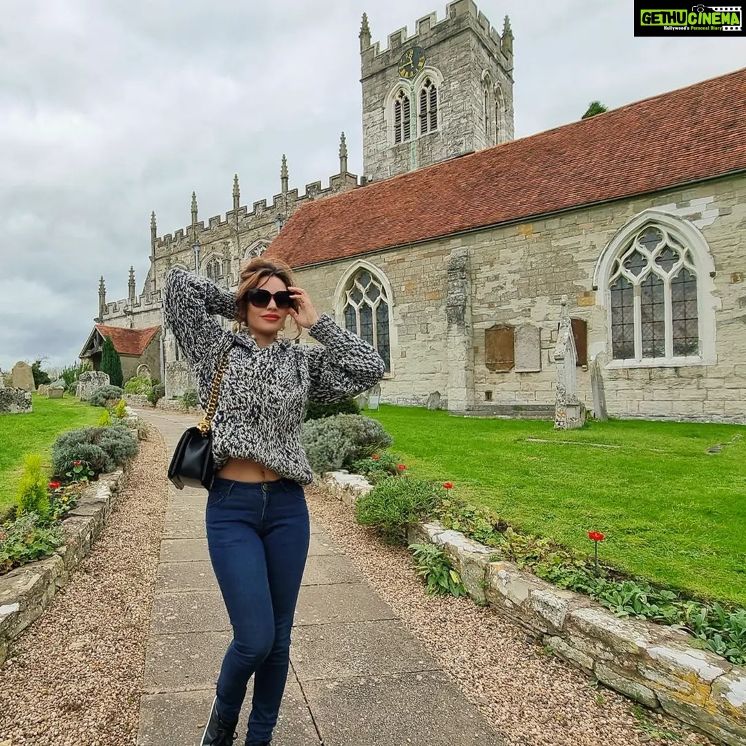 Devshi Khandur Instagram - St Peter�s Wootton Wawen, near Stratford-upon-Avon, is one of the oldest structures in England�s Midlands. Its tower dates back to the 900s, if not earlier. #devshikhanduri #actor #model #saxonsanctuary #saxon #warwickshire #unitedkingdom #uk #britain #church #photography #stratforduponavon #birmingham #stratford #arcitecture #travelguide #stonehouses #love #travel #exploreworld #wanderlust #traveluk #ukholiday #beauty #elvispresley #marguerite #ukgems #travelgram #kaunhaijosapnomeinaaya The Saxon Sanctuary