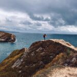 Dhanya Balakrishna Instagram - Living for moments like these🌊🌳 . . . #london #explore #travel #travelblogger #nomad #girlaroundworld #durdledoor