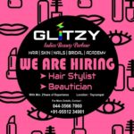 Dharsha Gupta Instagram – 💗Hiring Hairstylist for my sister’s new parlor @glitzy.__ @swetha_vinush , plz contact 💗 Teynampet,chennai