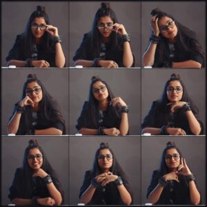 Divya Sripada Instagram - Christy 🖤
 #JustChristyThings #DrishtiAsChristy #WWWtheMovie #photoshoot #latepost