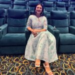 Divyanka Tripathi Instagram - He says, I step out the quickest to watch a movie. Clearly after coffee, watching films is what I like the best 🤷‍♀️😁 #FilmyKeeda. @springdiariesstore