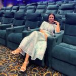 Divyanka Tripathi Instagram - He says, I step out the quickest to watch a movie. Clearly after coffee, watching films is what I like the best 🤷‍♀️😁 #FilmyKeeda. @springdiariesstore