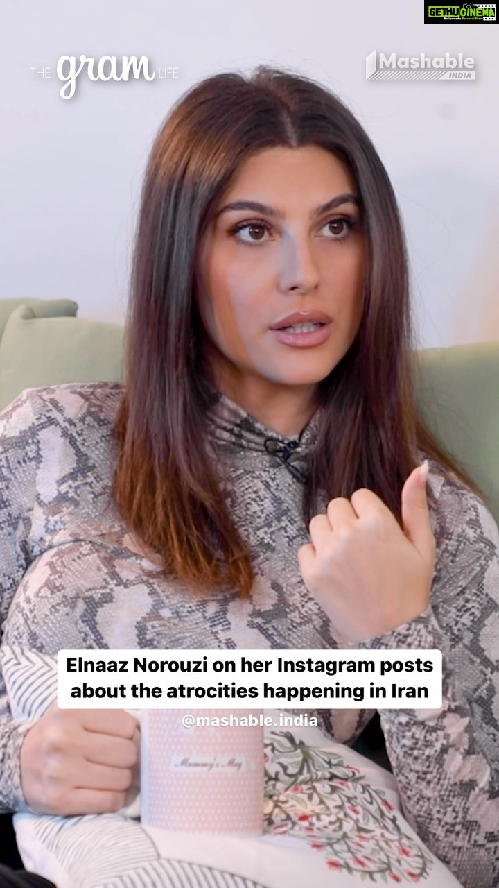 Elnaaz Norouzi Instagram - Here’s @iamelnaaz talking about the dark reality of #TheGramLife. She also speaks about how she feels that it is her responsibility to talk about social issues. Watch the latest episode of #TheGramLife with Elnaaz Norouzi on our YouTube channel now, tap the link in bio! #mashableindia #elnaaznorouzi