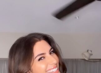 Elnaaz Norouzi Instagram - Happy Diwali to all of my friends and fans 💥🪔 Wishing you LOVE and LIGHT ❤️ امسال دیوالی مثل همیشه نیست! اون خوشی که همیشه احساس میکردم امسال نیست. مردم من در ایران دارن عذاب میکشن، کشته میشن و مبارزه میکنن … اما من به تمام دوستان و طرفداران عزیزم در هند دیوالی رو تبریک میگم و براتون آرزوی روشنایی و عشق در زندگیتون دارم. همون آرزوی که برای وطنم ایران دارم 🤍🕊️ #diwali #happydiwali Saree @guldavari_one Jewellery @the_jewel_gallery Styled by @stylingbyvictor @sohail__mughal___