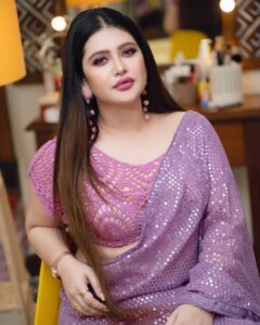 Ena Saha Instagram - Shimmery Lavender 💜
.
.
.

#saree  #expression #lavender #actress #actor #makeup #fashion #fashionstyle #eye #explorepage #myhome #ootd  #beauty #indiangirl #bong #eyemakeup #selflove #pretty #colour #tollywood #tollywoodonline