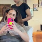 Esha Deol Instagram - Happy 40th to my favourite @fatima_dsouza who has been doing my hair colour for almost 20 years & yes controlling the craziness in me of going wild on my hair through different phases in life 🤩 Love you my Fats & wishing you the best of everything in life. Stay blessed, happy & healthy 🤗🧿 #happybirthday #happy40thbirthday #40isthenew20 #thebest #hairstylist #haircolor #eshadeol #gratitude