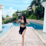 Eshanya Maheshwari Instagram - Soul of sunshine ☀️✨🫶🏻 Relaxing at this beautiful property by @westinphuket 💖 PS- if Tanning burned Calories I’d be a Victoria’s Secret Angel 😉 Swimwear- @angelcroshet_swimwear Location - @westinphuket Travelling with- @bonvoyage_escapes #angelbaby #sunnyday #sunshine #swimmingpool #swimwear #esshanya #travelblogger #esshanyamaheshwari #phuket The Westin Siray Bay Resort & Spa Phuket
