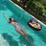 Eshanya Maheshwari Instagram - Had perfect Sunday ☺️ with this floating breakfast 🫶🏻 In my pool with the amazing view of blue sky and a beach with green water 😍 @islandescape_burasari made my morning perfect with best breakfast and my favourite 🥐 PS- swimming and swinging the fresh juice and yummy 😋 breakfast Swimwear @angelcroshet_swimwear Location 📍 @islandescape_burasari Travelling partner- @bonvoyage_escapes #breakfast #flotingbreakfast #breakfastwithaview #pool #pooltime #islandescapebyburasari #phuket #travelblogger #instatravel #esshanyamaheshwari #esshanya Island Escape by Burasari