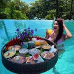 Eshanya Maheshwari Instagram - Had perfect Sunday ☺️ with this floating breakfast 🫶🏻 In my pool with the amazing view of blue sky and a beach with green water 😍 @islandescape_burasari made my morning perfect with best breakfast and my favourite 🥐 PS- swimming and swinging the fresh juice and yummy 😋 breakfast Swimwear @angelcroshet_swimwear Location 📍 @islandescape_burasari Travelling partner- @bonvoyage_escapes #breakfast #flotingbreakfast #breakfastwithaview #pool #pooltime #islandescapebyburasari #phuket #travelblogger #instatravel #esshanyamaheshwari #esshanya Island Escape by Burasari