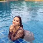 Eshanya Maheshwari Instagram - I can’t calm down because I’m having amazing pool day at @islandescape_burasari 🫶🏻💖 they have 2 pools at their property but this one is my favourite as it’s soo huge and it connects all the small villas and a another pool… I had perfect afternoon 🏊🏻‍♀️ Travelling partner @bonvoyage_escapes #travel #poolday #pool #swim #travelblogger #islandescapebyburasari #phuket #esshanyamaheshwari #esshanya #instatravel #travelreels Island Escape by Burasari