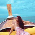 Eshanya Maheshwari Instagram - There’s a magical place beyond island, you’ll know only once you sail 🚤🫶🏻 Thanks @boatandbeyond for amazing and magical experience 😍 loved the journey and the destination 🏝 and everything in between ❤️ PS- stay tuned for more Travelling partner @bonvoyage_escapes #boatandbeyond #boat #islandtour #phuket #travelblogger #esshanyamaheshwari #esshanya Phuket
