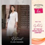 Eshanya Maheshwari Instagram - The festival of Navratri begins today and it is the day to wear White. Bring in #Navratri2022 with whites that signify peace, serenity, calm and purity. The purity of this color is reflected in this contemporary kurta crafted with LIVA Fabric that signifies natural fluid fashion for you to feel comfortable all day long. LIVA @livafashionin wishes you #HappyNavratri . @juniperjaipur Check out the collection on - https://juniperfashion.com Visit www.livafluidfashion.com to know more. . . #LIVAFashion #LiveYourFlow #LIVAFabrics #Navratri2022 #NaturalFluidFashion