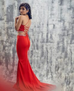 Esther Anil Instagram - All about yesterday… ✨♥️

For #SIIMA2022 

Styled by : @stylingbyafsheenshajahan

Shot by : @dhakshinkrishnanphotography

Hair & Makeup-Up : @h.a.rr.y._

Wearing : @ethereal.kochi