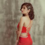 Esther Anil Instagram - Lady in Red ❤️‍🔥 . . Shot by @riviera.in Stylist : @stylingbyafsheenshajahan Hair & Makeup : @h.a.rr.y._ Wearing : @ethereal.kochi . . #bts #btsshoot #celibrity #sima #simaawards #outfitoftheday #estheranil #shotonsony #sonya7iii #sonyalphain #85mm #fashion #fashionshoot #models #reddress #retro #aesthetic #dreamy #dreamyaesthetic #grainisgood #portrait #moodyportraits #gameoftones #fashionphotography Bangalore, India