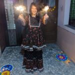 Falguni Rajani Instagram - Happy diwali✨💥🙏 #happydiwali #staysafe #celebration #indianattire #ınstagood