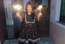 Falguni Rajani Instagram - Happy diwali✨💥🙏 #happydiwali #staysafe #celebration #indianattire #ınstagood