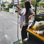 Falguni Rajani Instagram - Tuk tuk ki sawari ♥ #pattaya #pattayathailand #pattayabeach #bangkok Pattaya Beach Road