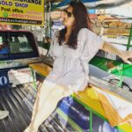 Falguni Rajani Instagram - Tuk tuk ki sawari ♥ #pattaya #pattayathailand #pattayabeach #bangkok Pattaya Beach Road