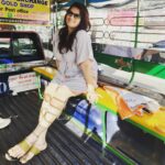 Falguni Rajani Instagram - Tuk tuk ki sawari ♥ #pattaya #pattayathailand #pattayabeach #bangkok Pattaya Beach Road