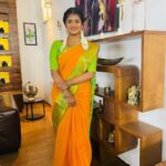Gabriella Charlton Instagram - Swipe to last slide to see kudumba pen 😋 Thank you @sdduniqueboutique_97 for these amazing sarees and blouses
